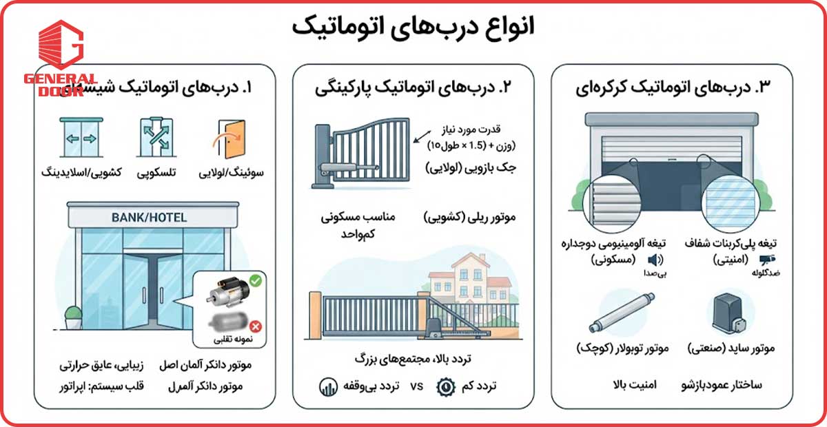 راهنمای خرید درب اتوماتیک
