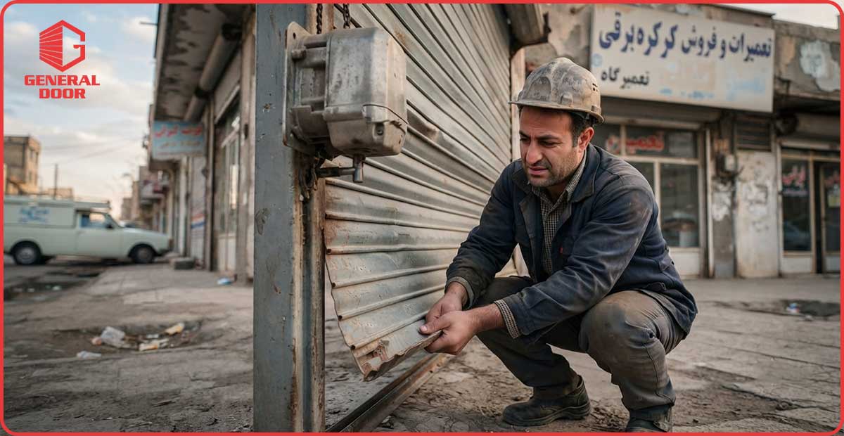 کرکره برقی کارگاهی