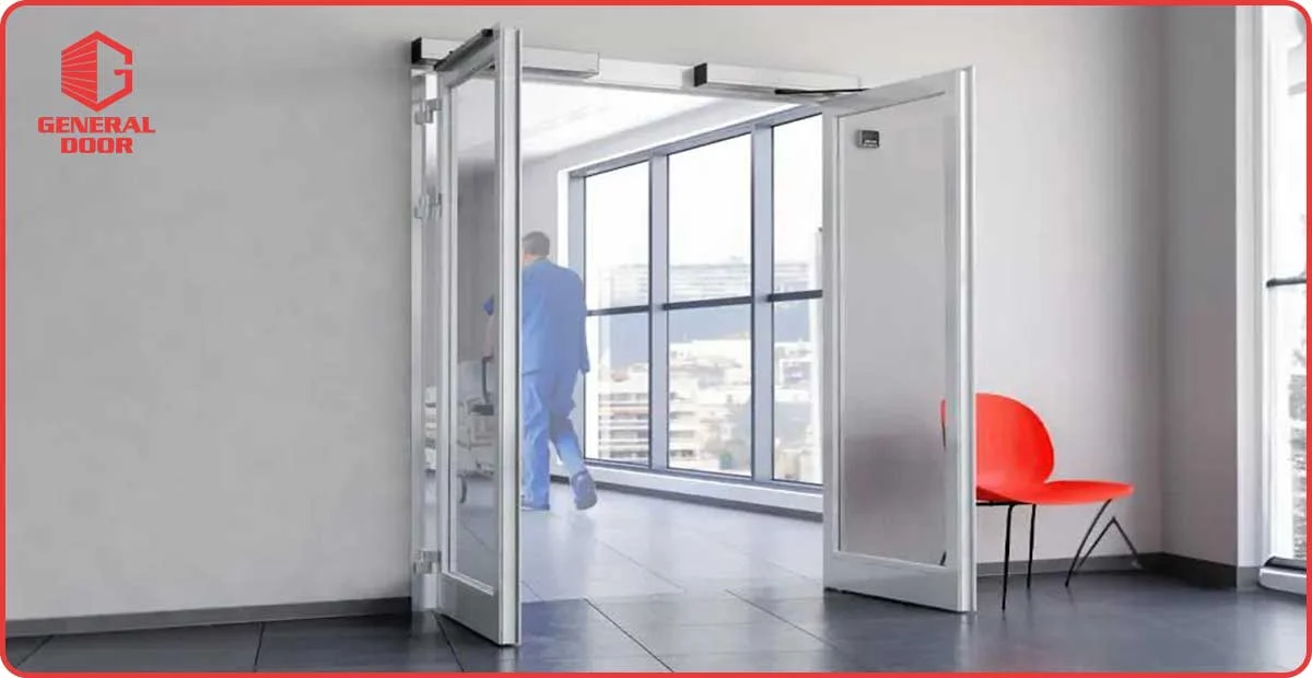 لولایی درب اتوماتیک لولایی شیشه ای - تصویر 1