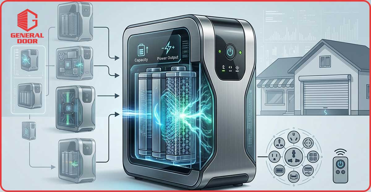 نحوه عملکرد UPS کرکره برقی هنگام قطع برق