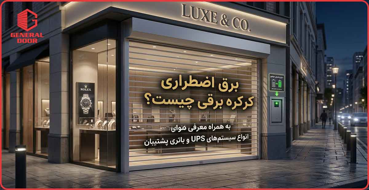 کرکره برقی شفاف